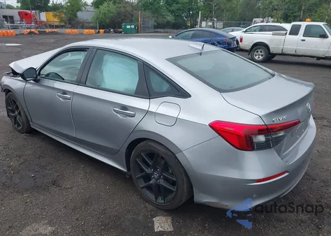 2022 Honda Civic Sport z USA, uszkodzony, nr VIN 2HGFE2F50NH578677